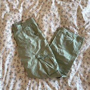 H&M Cargo Pants Light Green